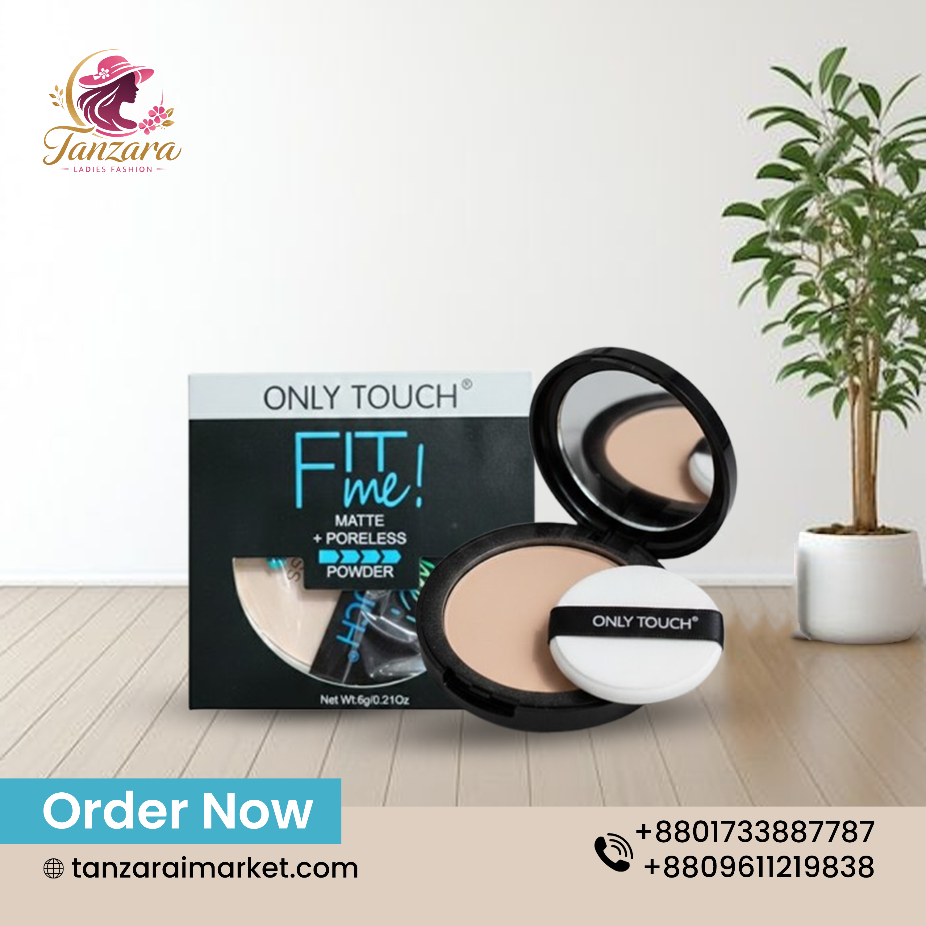 Compact powder