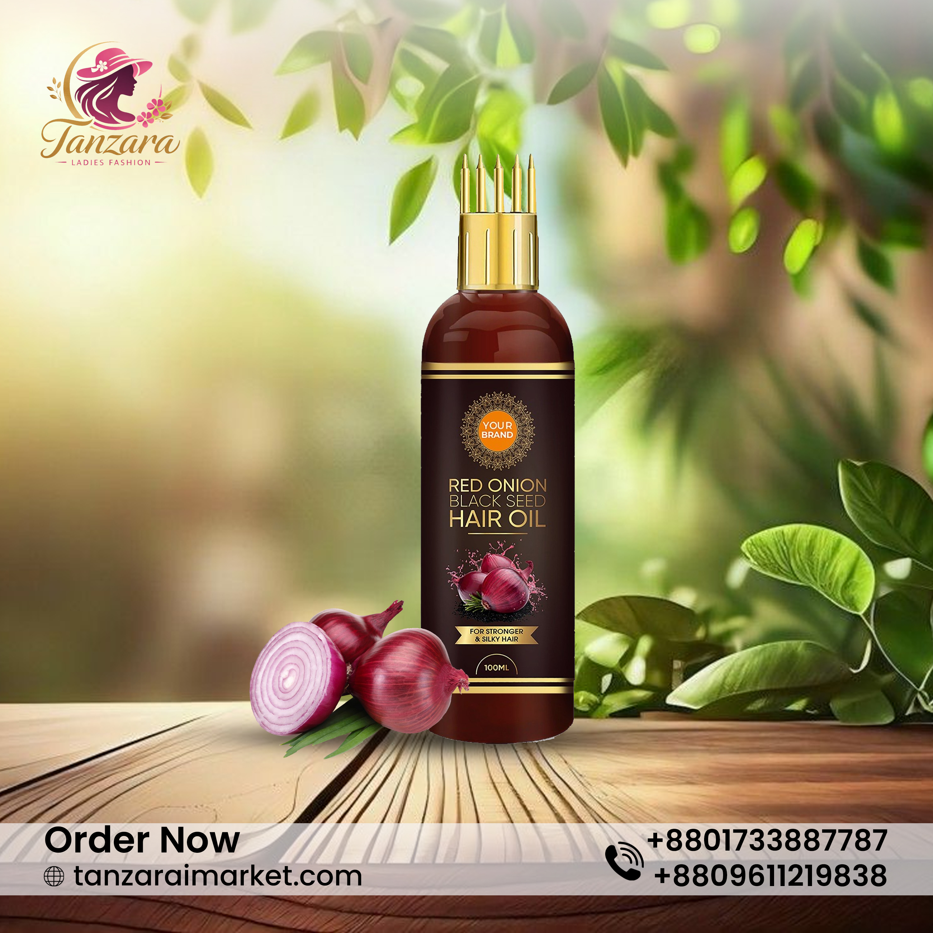 Red Onion & Black Seed Hair Oil