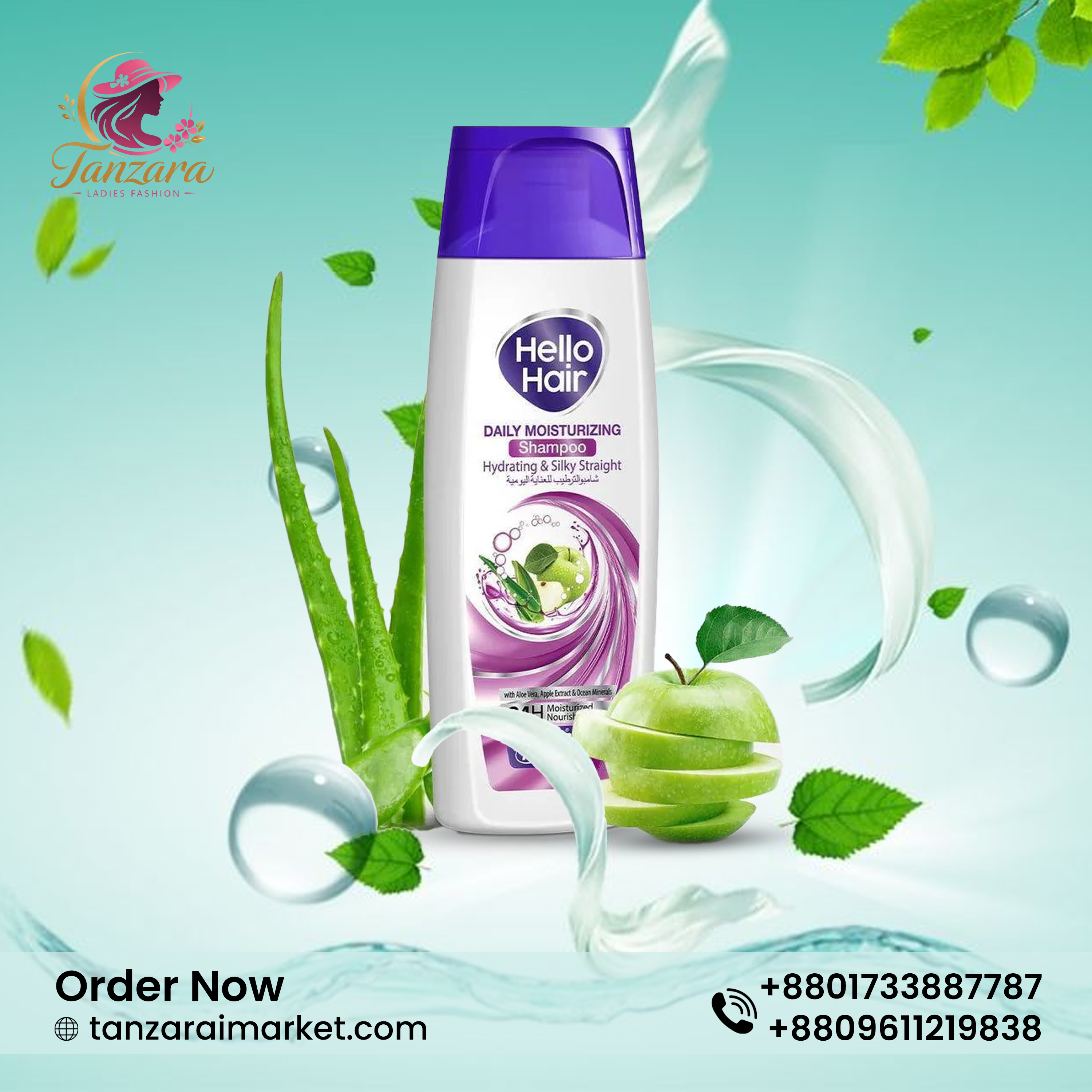 Hello Hair Daily Moisturizing Shampoo